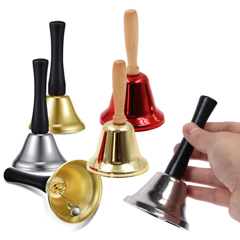 6pcs Jingle Bells Sino de Natal metal Bell ornamento árvore