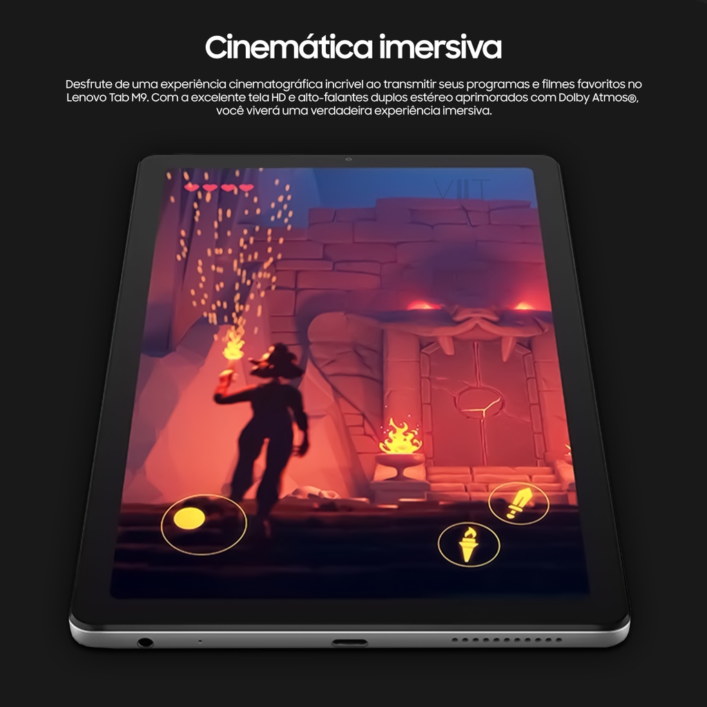 Tablet Lenovo Tab M9 TB310FU Octa-Core 64GB 4GB RAM Wifi Tela 9