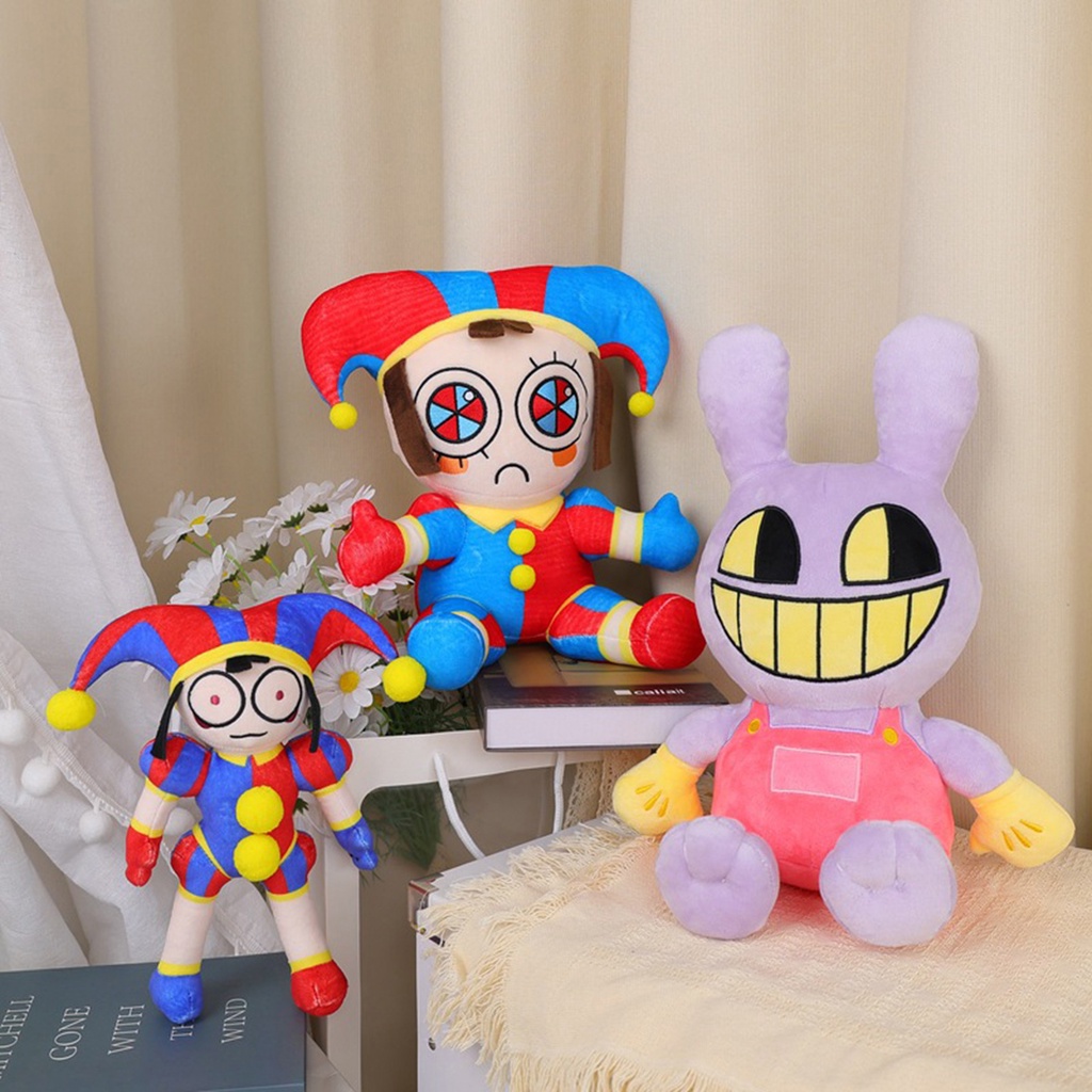 25-42cm Kawaii O Incrível Circo Digital Suave farcito Plushie Animação De  Papel De Palhaço | Shopee Brasil