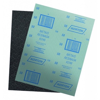 Lixa Ferro Metalite GR220 50X45000 K246 - Norton (Rolo)