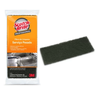 Fibra de Serviço Pesado 3M - 2 un Scocth Brite em Oferta na Shopee