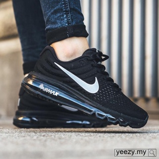 Nike air max 2017 preto hot sale e branco