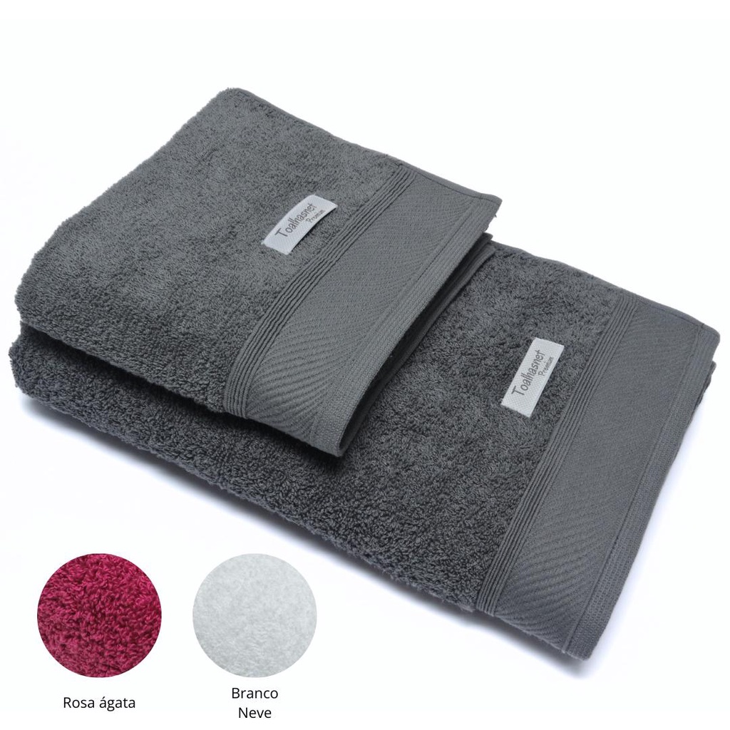 Jogo de toalhas Banho e Rosto Catarina Gramatura 500 - 2 Peças