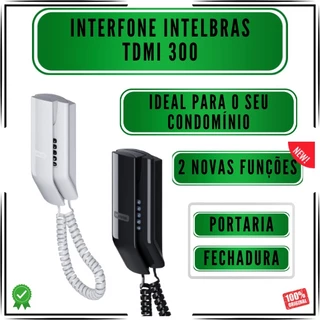 INTERFONE INTELBRAS DEDICADO PARA APARTAMENTOS TDMI 300