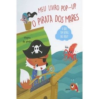 O PIRATA DOS MARES MEU LIVRO POP UP em Oferta na Shopee