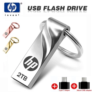 Pen Drive USB HP 2TB De Alta Velocidade Todos Os Metais À Prova D'água