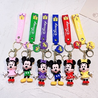 Porta-Chaves Mickey Minnie Mouse Doll Ornamento Pingente De Casal