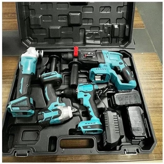 Novo -Combo C/Parafusadeira e furadeira de tirar pneu/ martelete e esmerilhadeira - ferramentas elétricas Bateria Brusheless 48V Ultra Potente