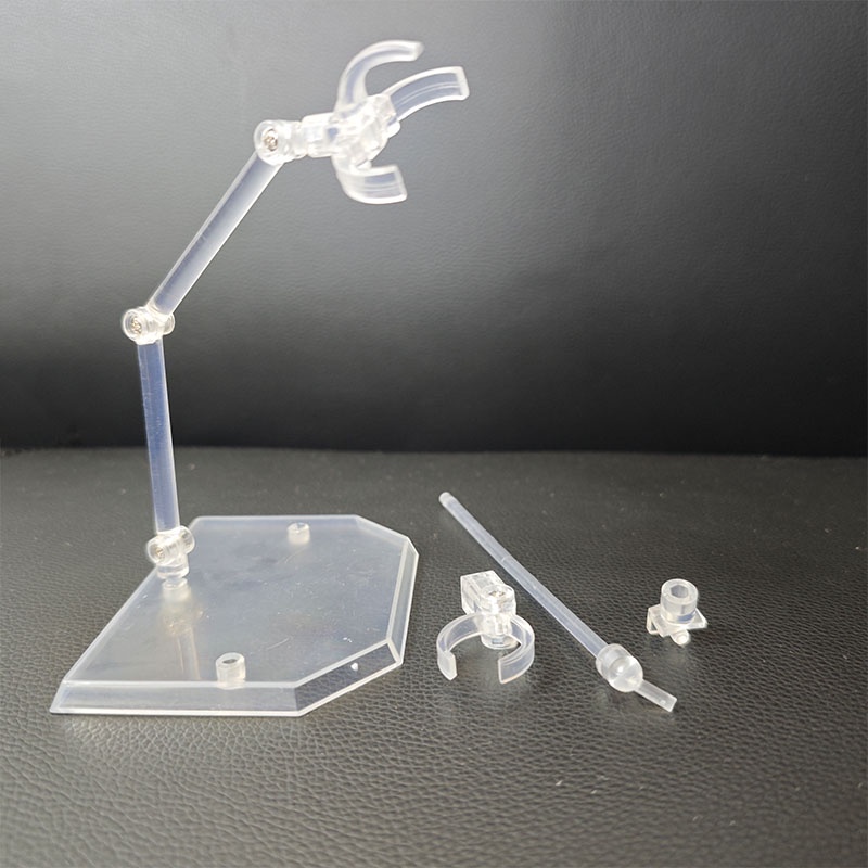 Modelo De Base De Ação Transparente Preta Brinquedos Suporte De Para Figura