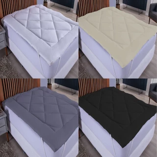 Pillow Top Extra Macio Para Colchão Queen 1,58mx1,98mx0,05.