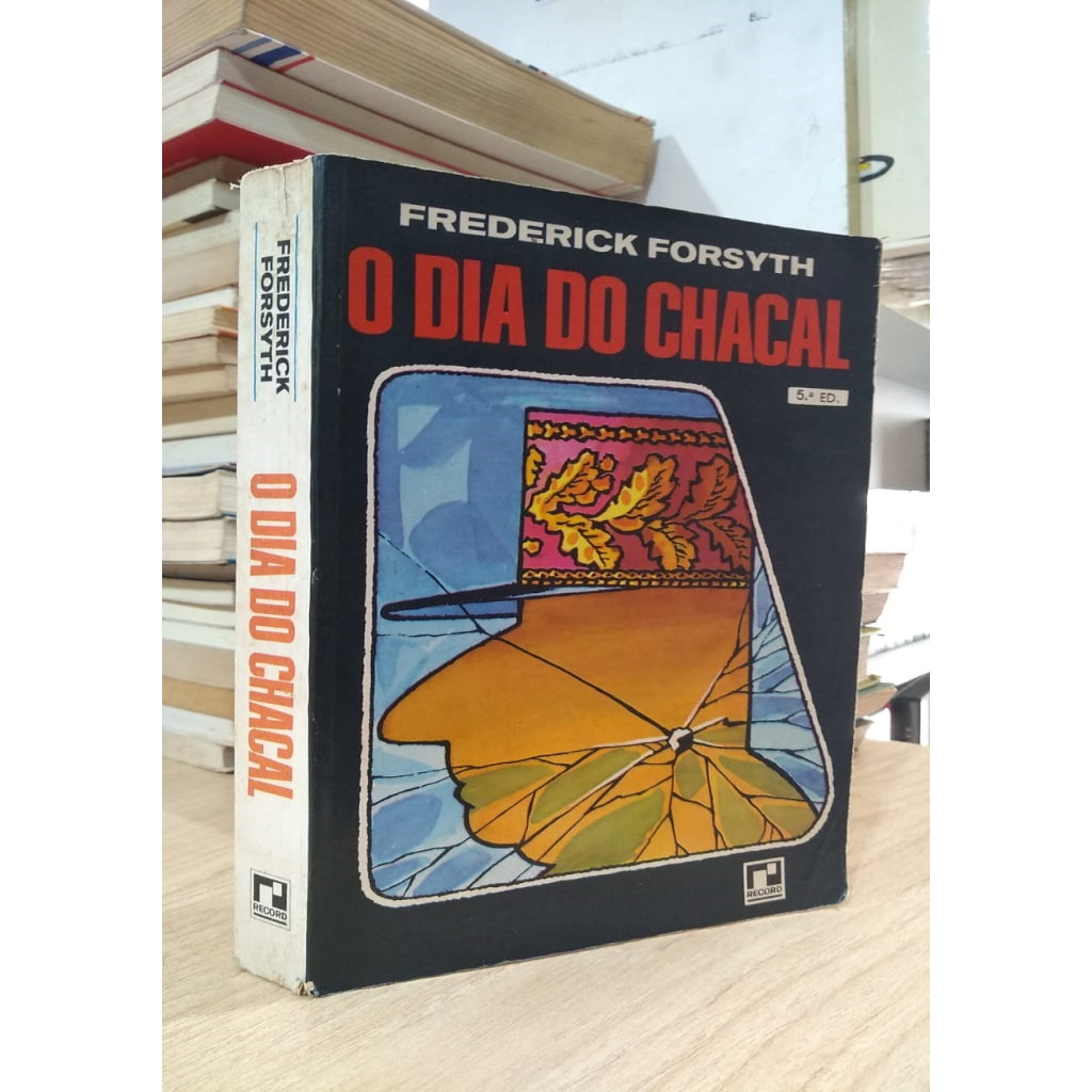 O Dia do Chacal autor Frederick Forsyth | Shopee Brasil
