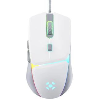 Mouse Gamer Jogo Fortrek Crusader Cabo Longo Trançado 12,8k