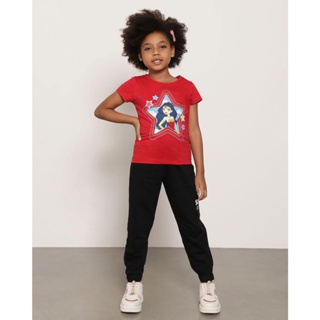 Calça Moletom Infantil Jogger Preta