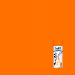 Tinta Tekbond Super Color Spray Fluorescente Laranja 350ml