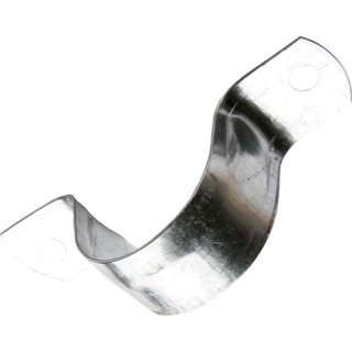 Abraçadeira de aço tipo U simples 77mm cinza Fixtil