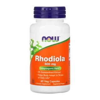 Rhodiola 500mg Now Foods Rhodiola Extract 60 Veg Caps