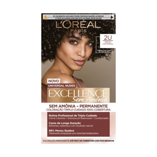 Coloração Imédia Sem Amônia Excellence Universal Nudes Shade Preto 2U