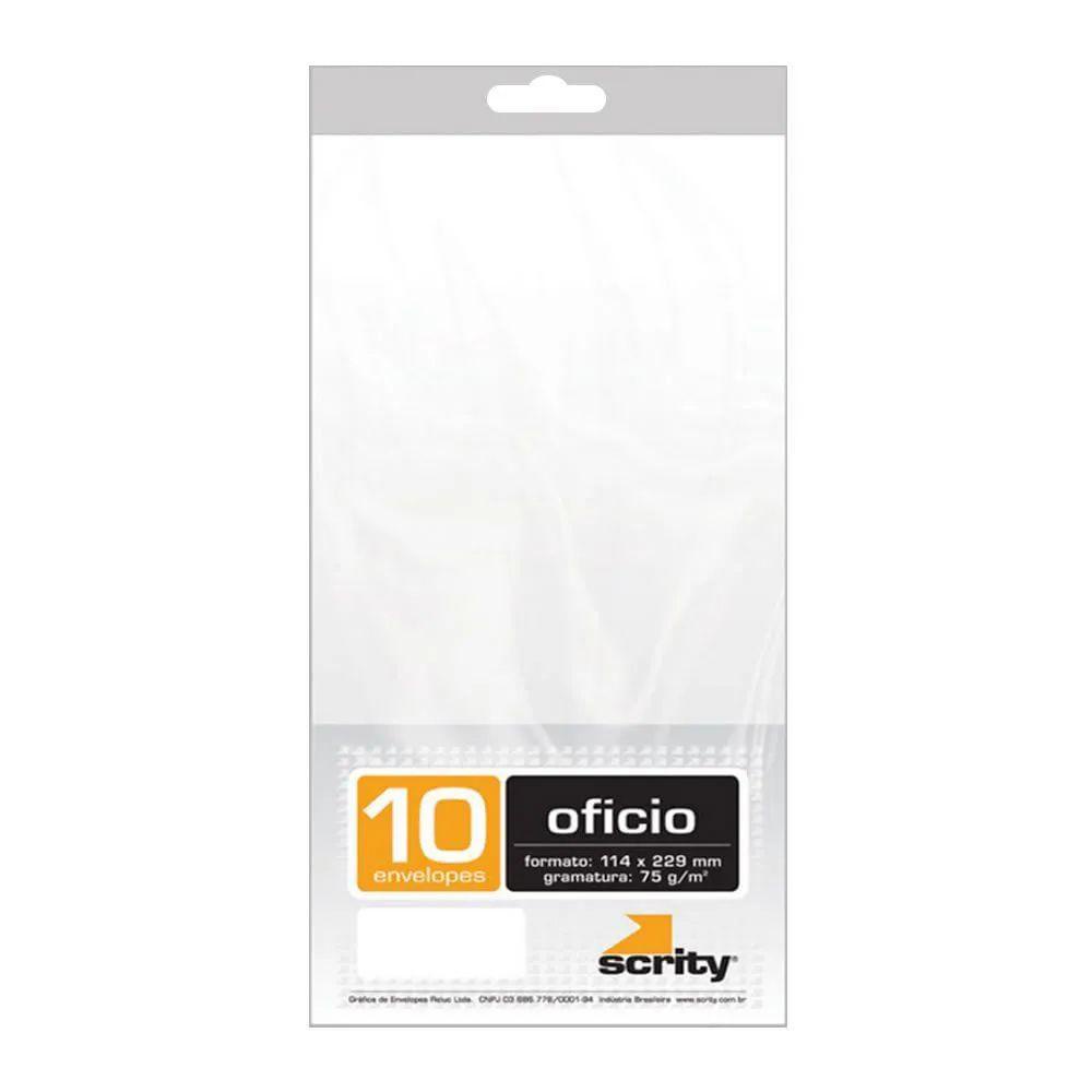 Pacote de Envelopes 114x229 75g com 10 Unid. COF140 - Scrity | Shopee ...