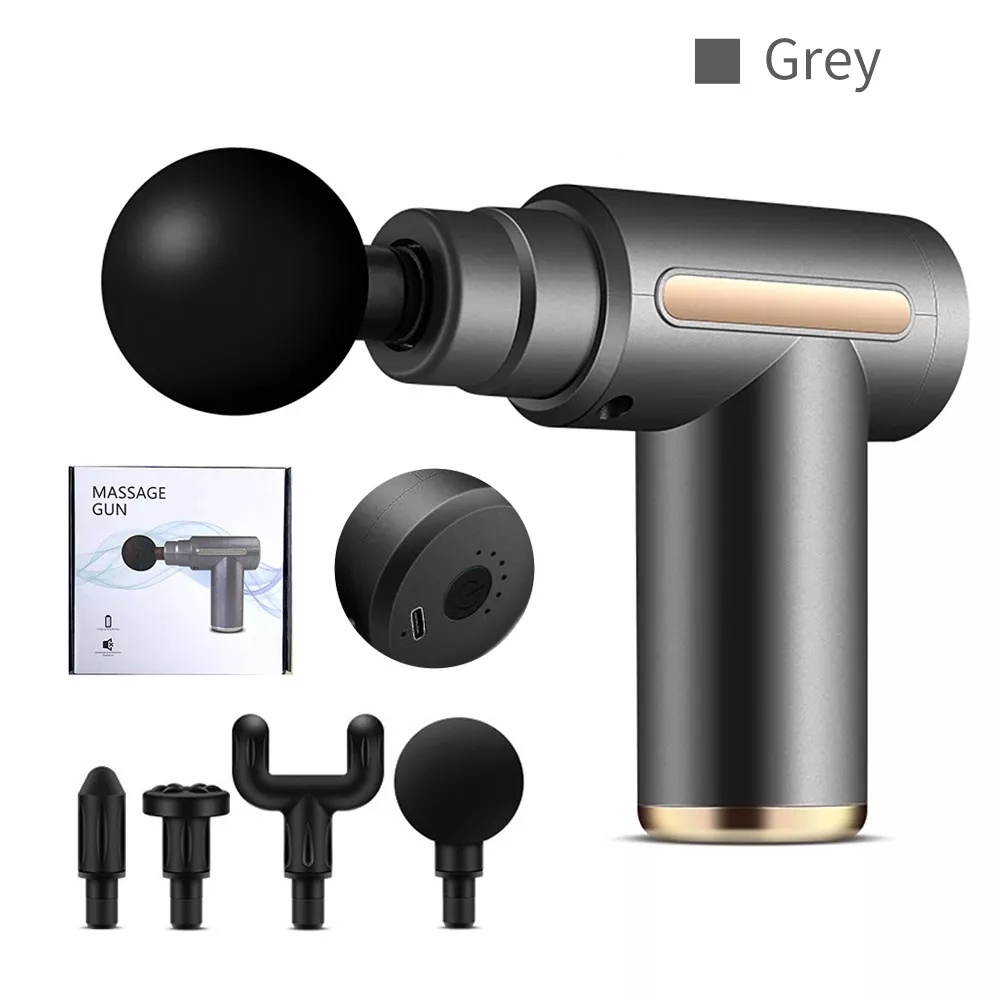 Pistola de massagem elétrica