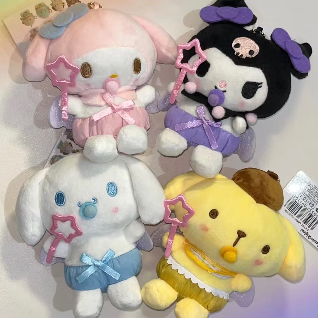 Desenho Animado Sanrio Bonecas De Papel Móveis Para Crianças Kuromi Melody  Cinnamoroll Brinquedos De Bricolage