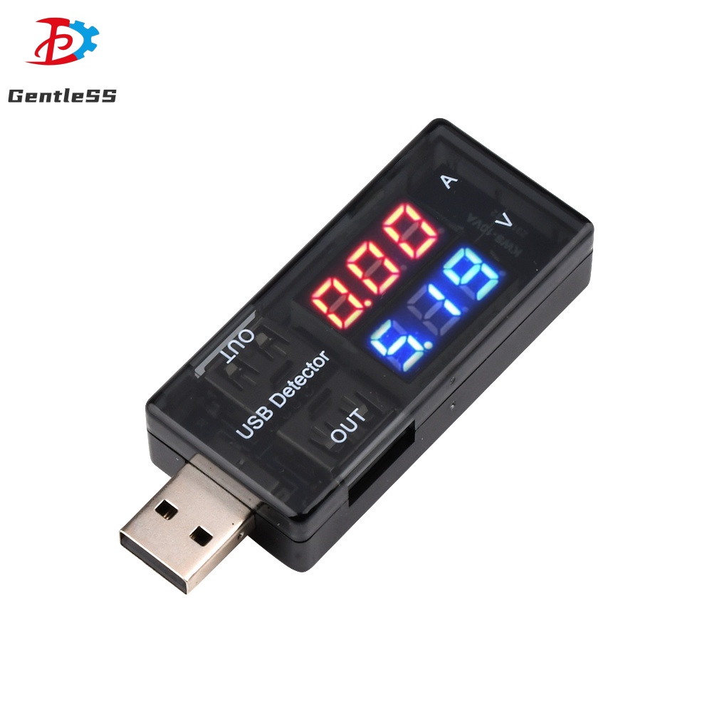Tester USB Digitale 2 Pezzi - Misuratore Tensione E Corrente LCD Con Display Blu/Rosso - Foto 9