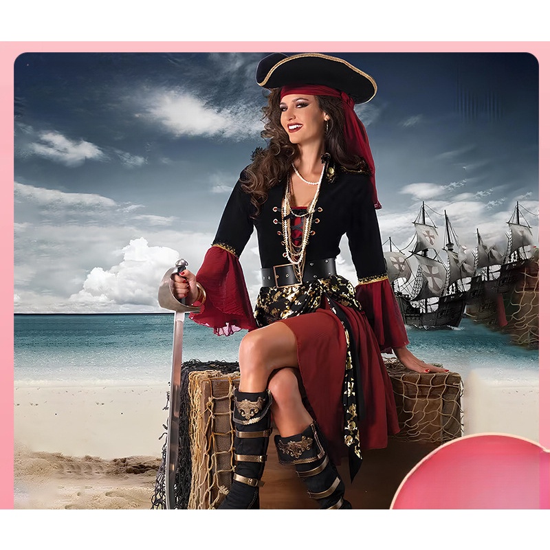 Kit Fantasia Jack sparrow Piratas do Caribe Cosplay em Promoção na  Americanas