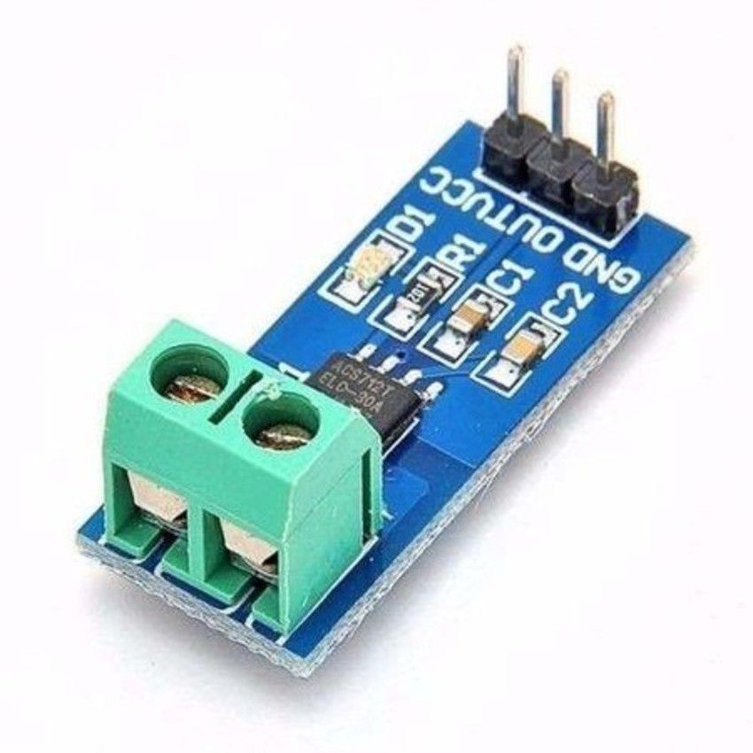 modulo de sensor de corrente acs712 5a Medidor de Correntes Projetos Eletrônicos Automação