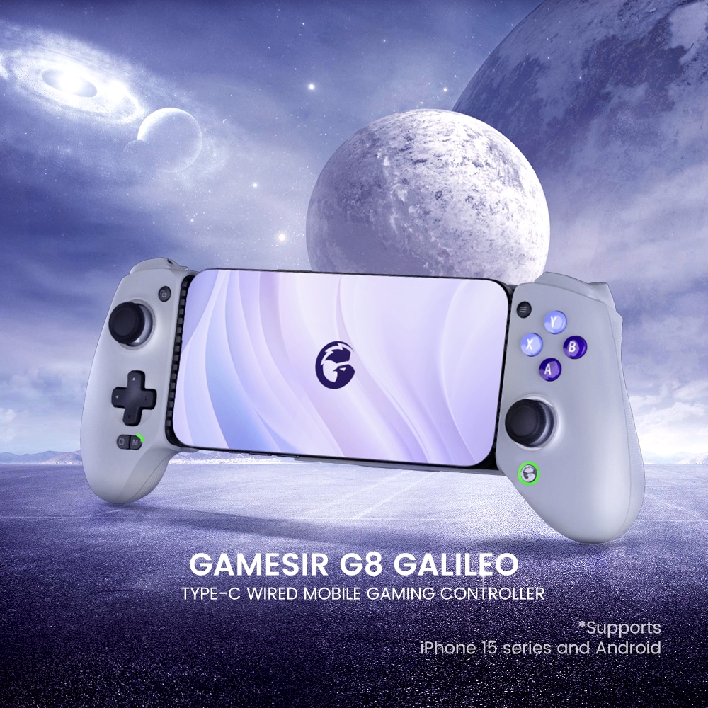 GameSir-X2 Gamepad Bluetooth, Controlador de Jogo, Joystick para Android,  iPhone, Jogos na Nuvem, Xbox, Pass, STADIA, GeForce Now, Luna