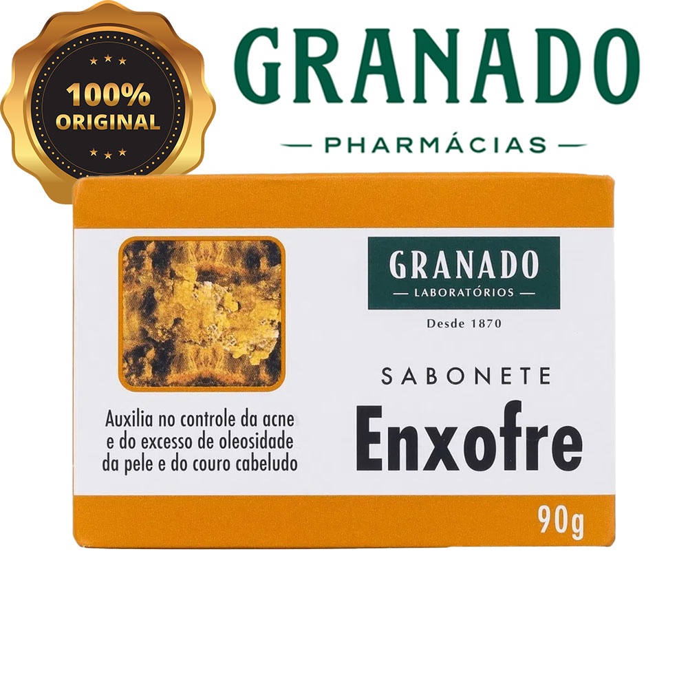 Sabonete em Barra Enxofre Antiacne Granado 90g
