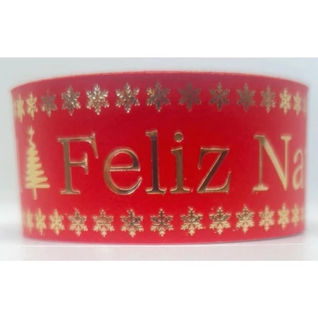 Fitas rolo natal 10 metros - 1 unidade