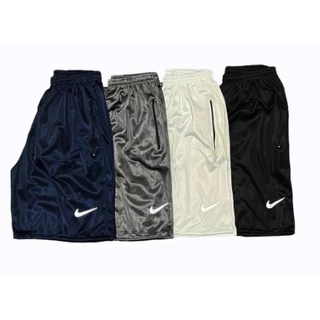 Kit 4 Shorts Bermuda Dry Fit Esportiva Treino Com Ziper no Bolso Lateral Academia Calção