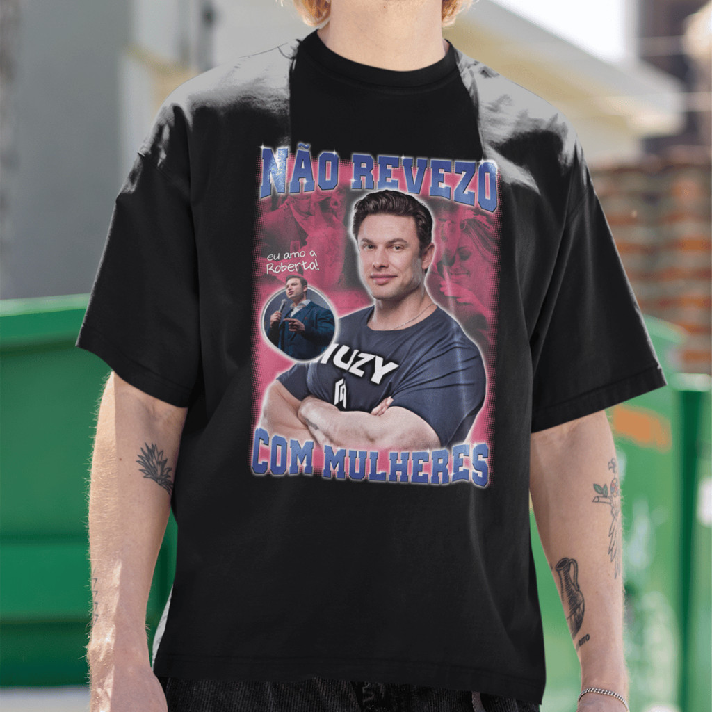 Camiseta Academia Muzy Eu Não Revezo Com Mulheres Meme | Shopee Brasil