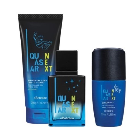Linha Quasar Next O Boticário Infantil Juvenil O Boticário | Shopee Brasil