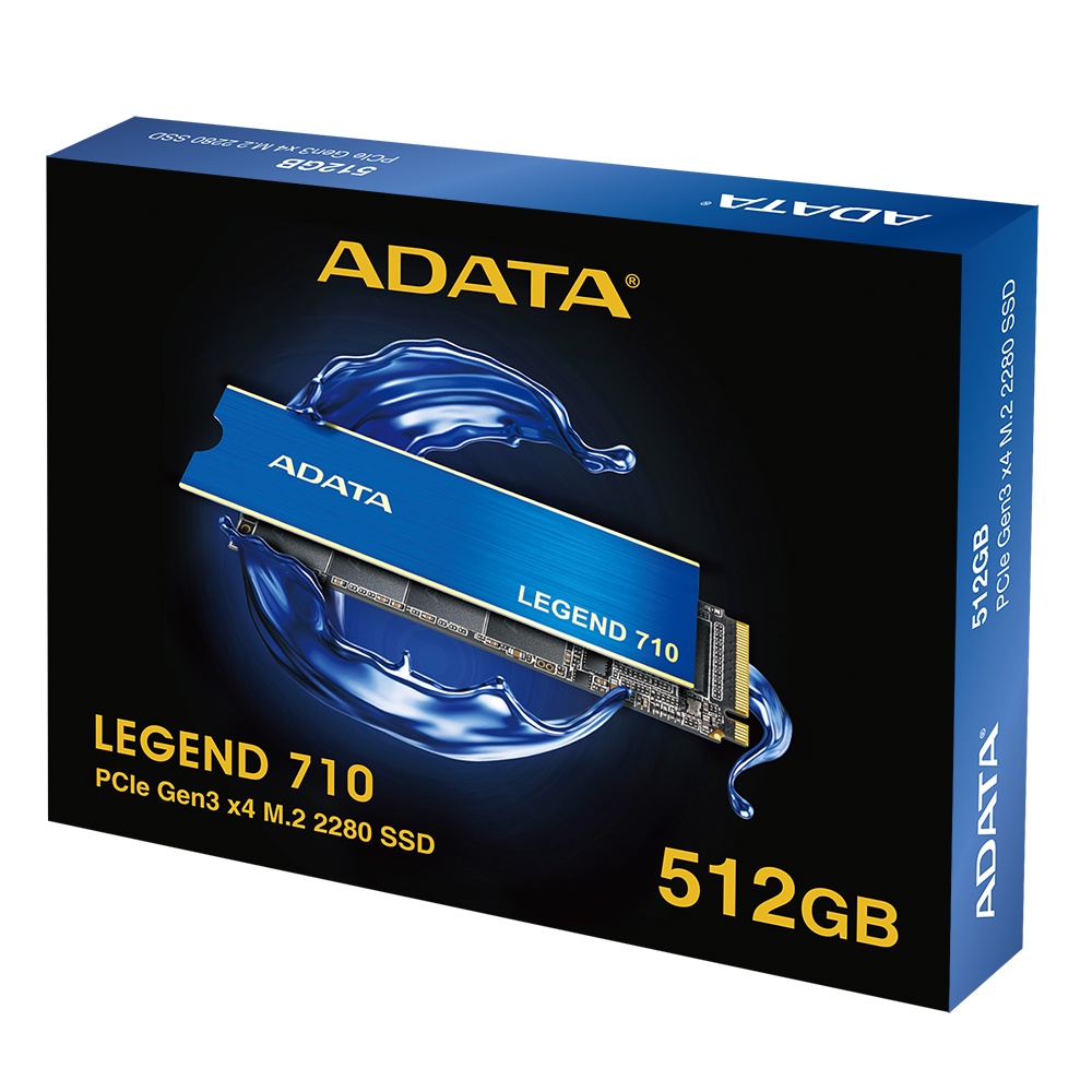 SSD Adata Legend 710 512GB M.2 2280 NVME - ALEG7101TCS