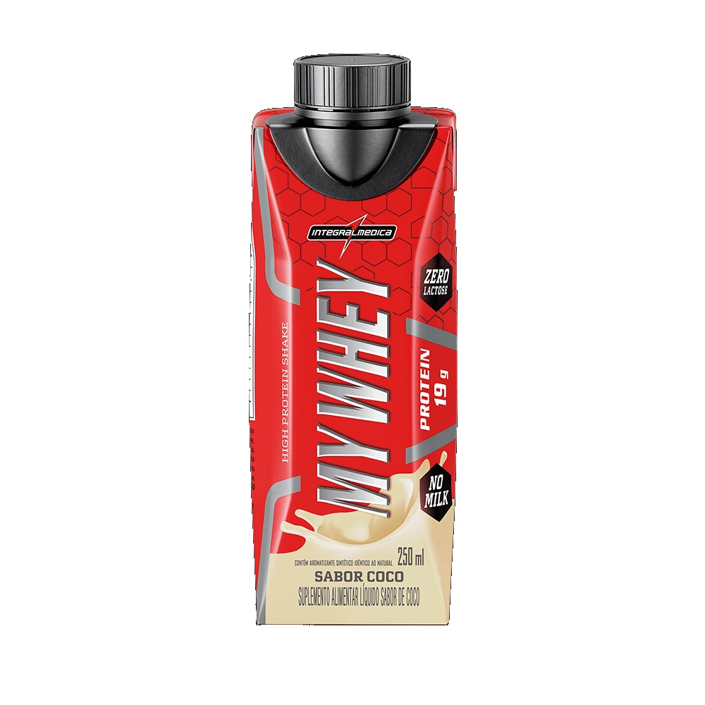 My Whey Coco 250ml 19g de Proteína – Integralmedica