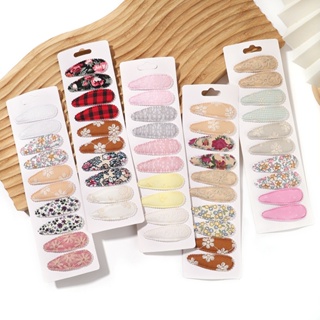 10Pcs/set 2.2inches Clipes De Cabelo Em Forma De Gota D