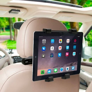 Suporte De Tablet Para Carros Automotivo Encosto Cabeça 360°
