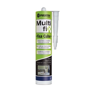 Adesivo selante fixa cuba 360g Multifix Pulvite