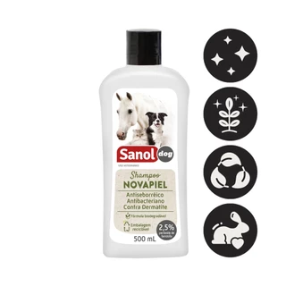 SHAMPOO NOVAPIEL SANOL DOG 500ML