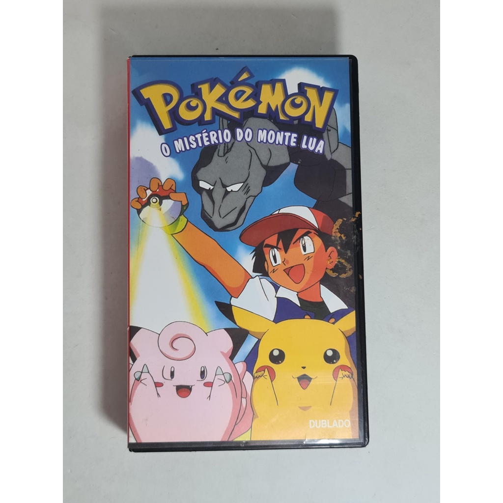 Fita VHS Pokémon - O Mistério do Monte Lua nº 6 Dublado Star Vision. Em  ótimo