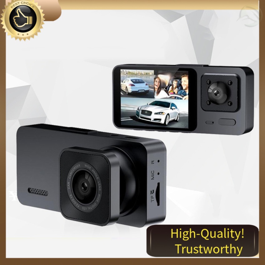 Câmera De 3 Canais Dash Cam Caminha