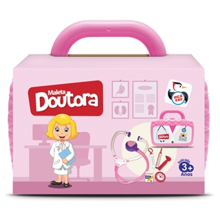 Médico brinquedos para crianças conjunto crianças de madeira fingir jogar  kit jogos para meninas meninos vermelho