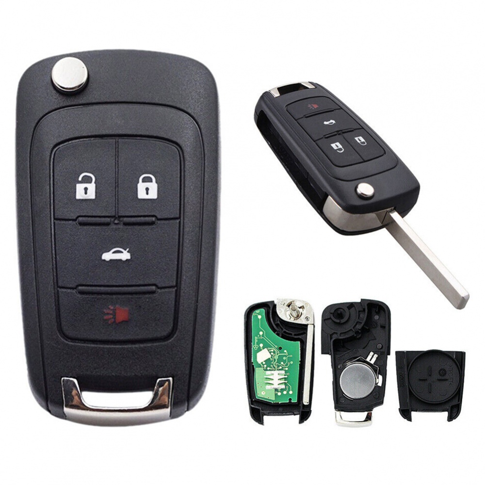 NEW FORD REPLACEMENT 80 BIT HA KEYLESS REMOTE HEAD KEY FOB COMBO