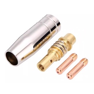 Kit Tocha Mig Bocal + Difusor + 2 Bico De Contato 0,8mm