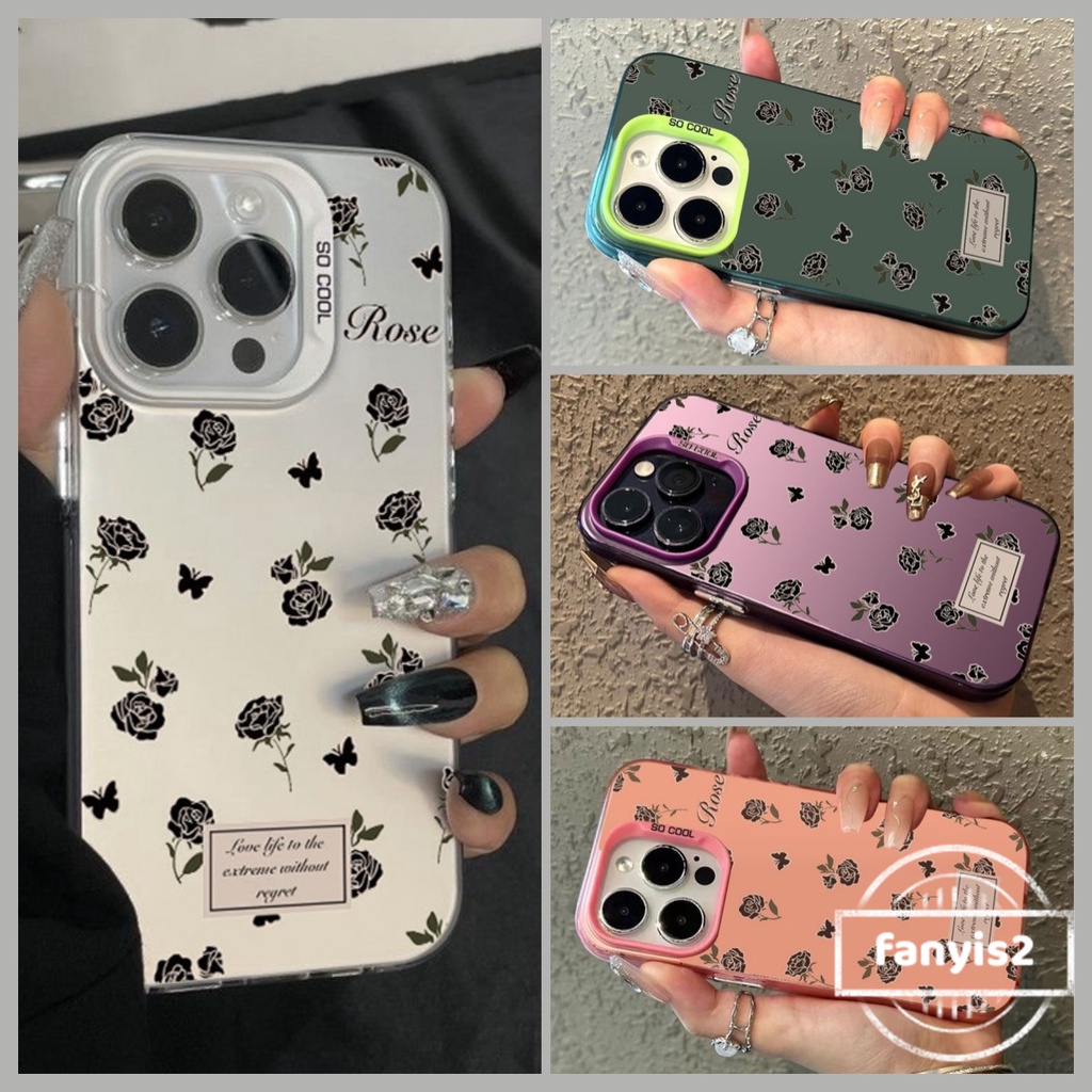 Para Samsung A05 A05s A05s A14 A54 A50s A50s A30s A04s A04s A12 A13 A22 A23 A34 A32 A03s A02s Capa Traseira De Telefone INS Flower Colorida