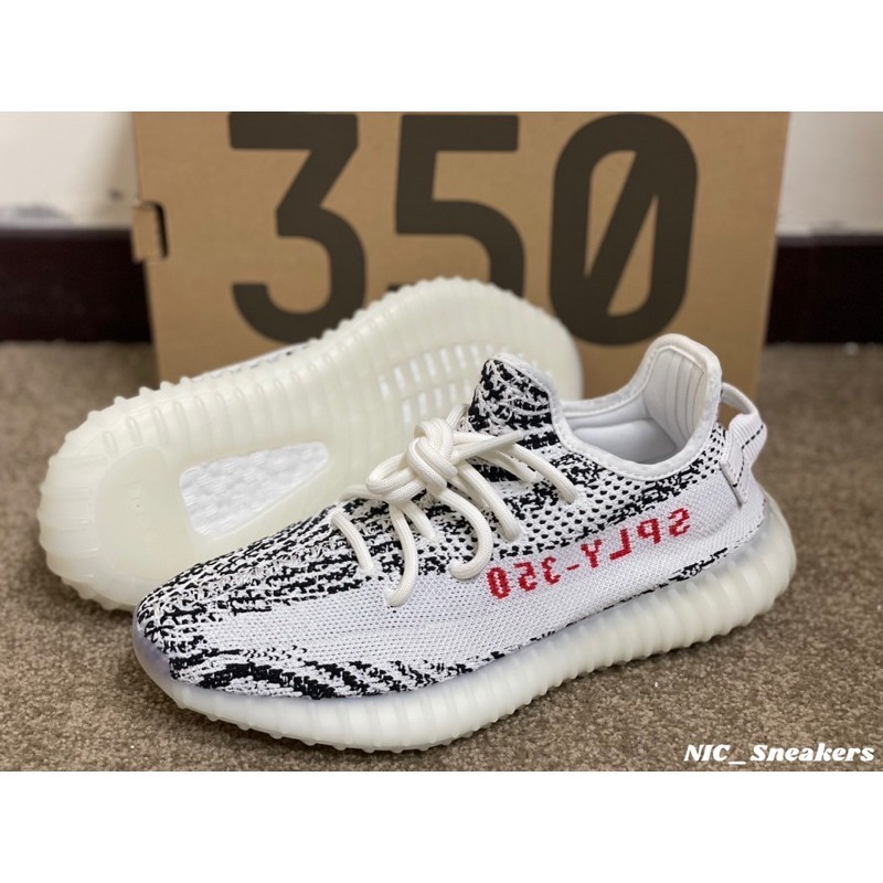 T nis ADIDSA YEEZY BOOST 350 V2 ZEBRA CP9654 Shopee Brasil