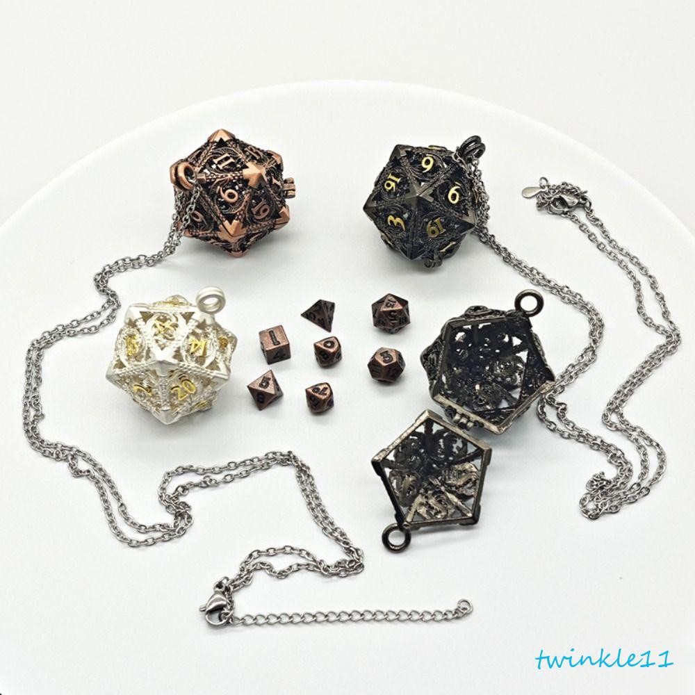 TWINKLE 1 Conjunto De Torque De Dados De Metal Oco , Colar Requintado ...