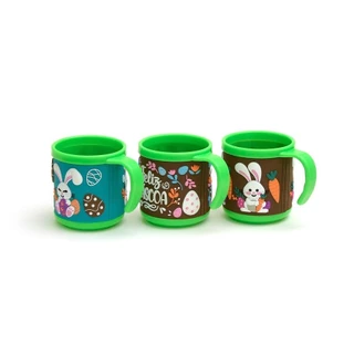 Caneca de Páscoa Sortida com Coelhinho 220ml - 8x7,3cm em Oferta na Shopee