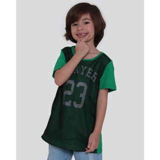 Camiseta Infantil Player 23 Verde