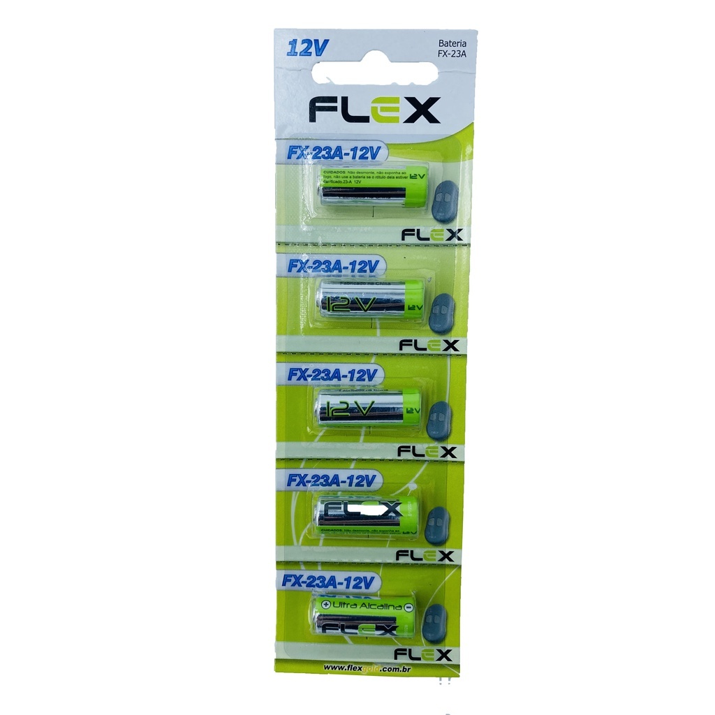 1 Pilha Ultra Alcalina 23A Cartela com 1 Unidades 12V Pilhas